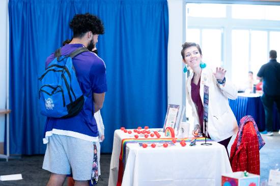 A Campus Wellness Fair, One of Many Events and Activities to Support and Assist UNT Dallas Students and Employees