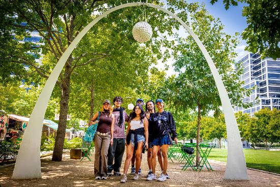 Students Enjoy an Excursion in Downtown Dallas as Part of "Trailblazer Day Out"